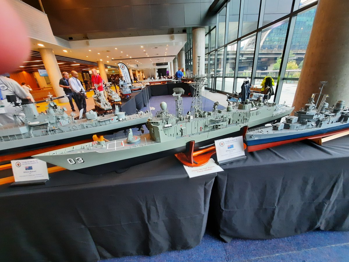TaskForce72Aust's tweet photo. If you are attending this week's Indo-Pacific Maritime Expo at the @ICCSyd, check out the @TaskForce72Aust  display opposite the entrance to the exhibition areas, all three days. Drop by and say hi, we'd love to meet you and have a chat. https://t.co/gbMNwekWOa
