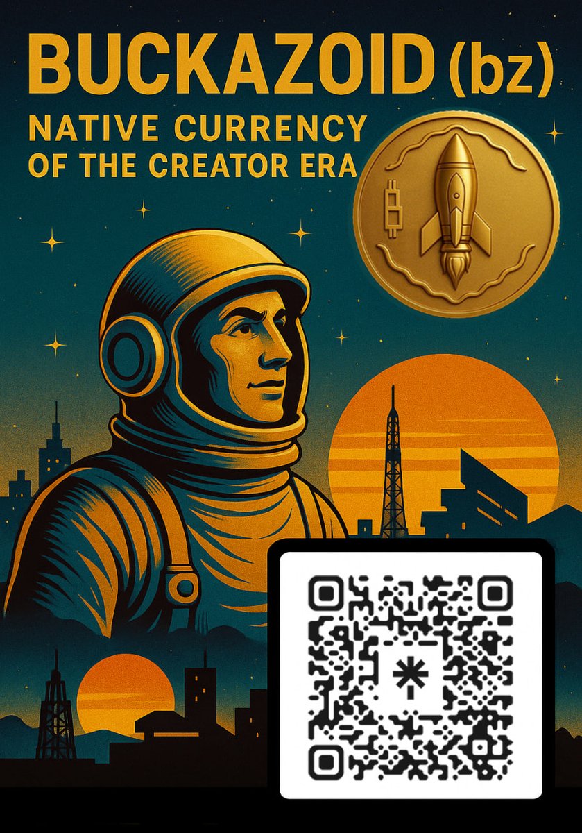 Buckazoid ($bz): A Reclamation of Culture, Economy, and Learning

buckazoidtalk.org/index.php?topi…

linktr.ee/Buckazoid

HCMa54YQ4YKAhHrZ9ngo3SUkAs2uSLKbo4gf82pSpump

$bz