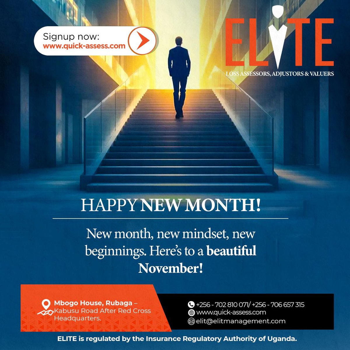 EliteAssessors's tweet photo. A fresh month brings fresh beginnings and real transformation.

Happy new month 👌🏽 

#NewMonth #November https://t.co/feWJKyLMmN
