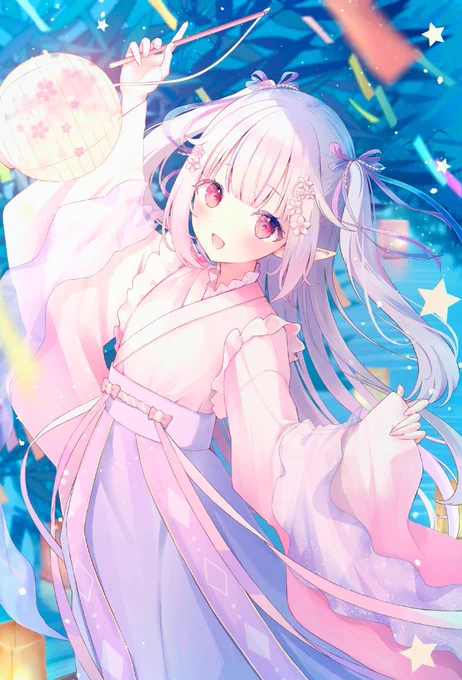 眞白かのん様()のイラスト描かせていただきました