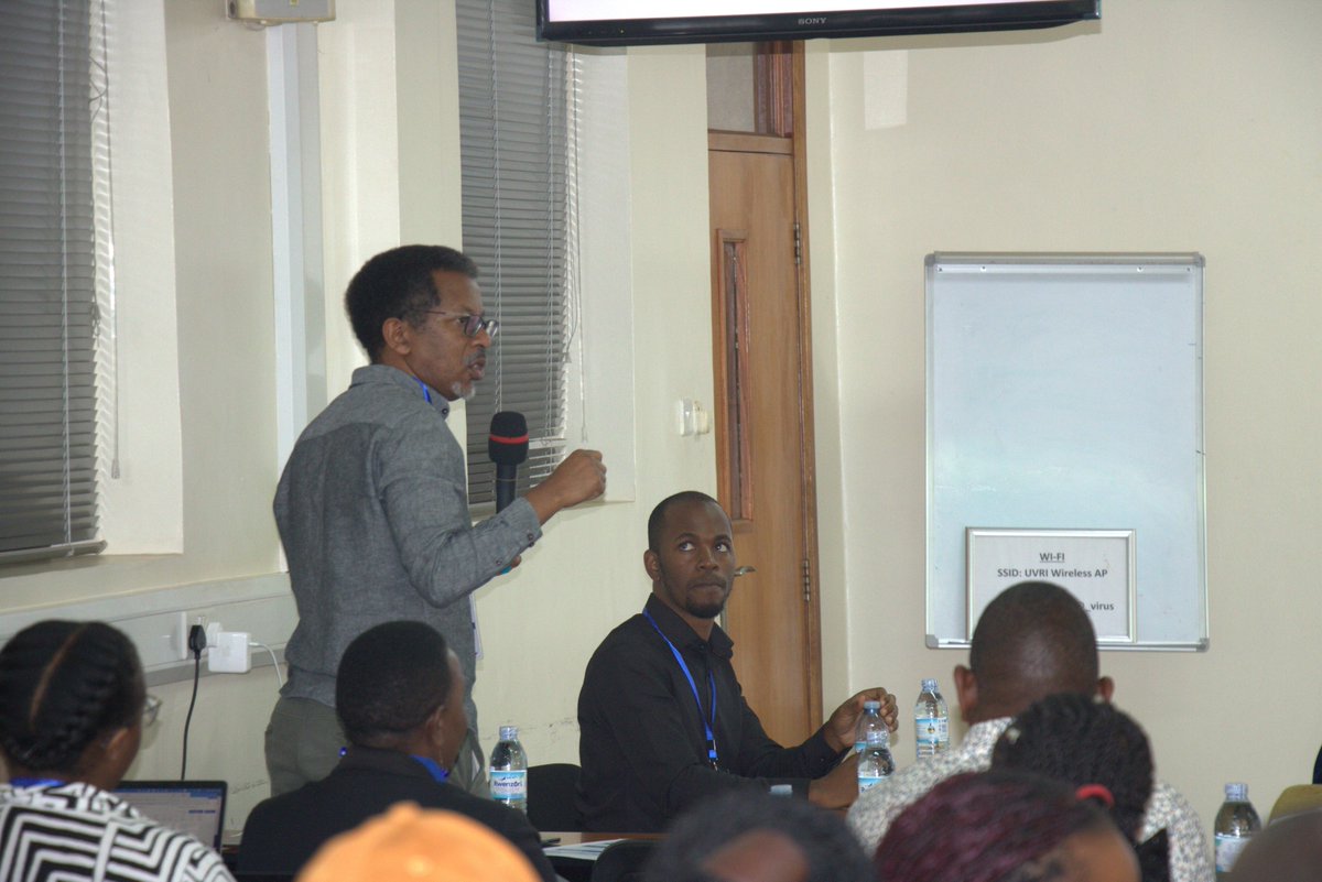 Happening now: VAnguard project full-group meeting at <a href="/UVRIug/">UVRI</a> in Entebbe. Partners from <a href="/KEMRI_Wellcome/">KEMRI-Wellcome</a> <a href="/MRC_Uganda/">MRC/UVRI and LSHTM Uganda Research Unit</a> <a href="/UCUniversity/">Uganda Christian University (Official)</a> joining the Ugandan colleagues to discuss project progress, share findings and plan for the way forward <a href="/NIHRglobal/">NIHR Global Health</a> <a href="/VictoriaMayanja/">Victoria Bukirwa</a> <a href="/winnie_eoju/">Winnie Eoju</a>