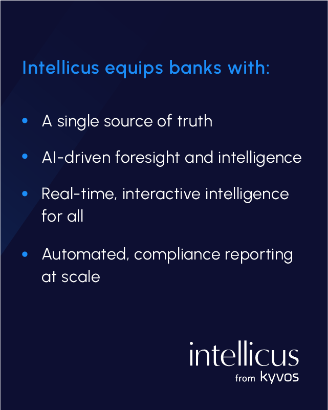 Banks need analytics that turn vast data into timely, actionable decisions. Intellicus provides a 360° view of your bank across all functions, delivers real-time insights, automates reporting and more. Read how we help banks make faster, smarter decisions. intellicus.com/banking/