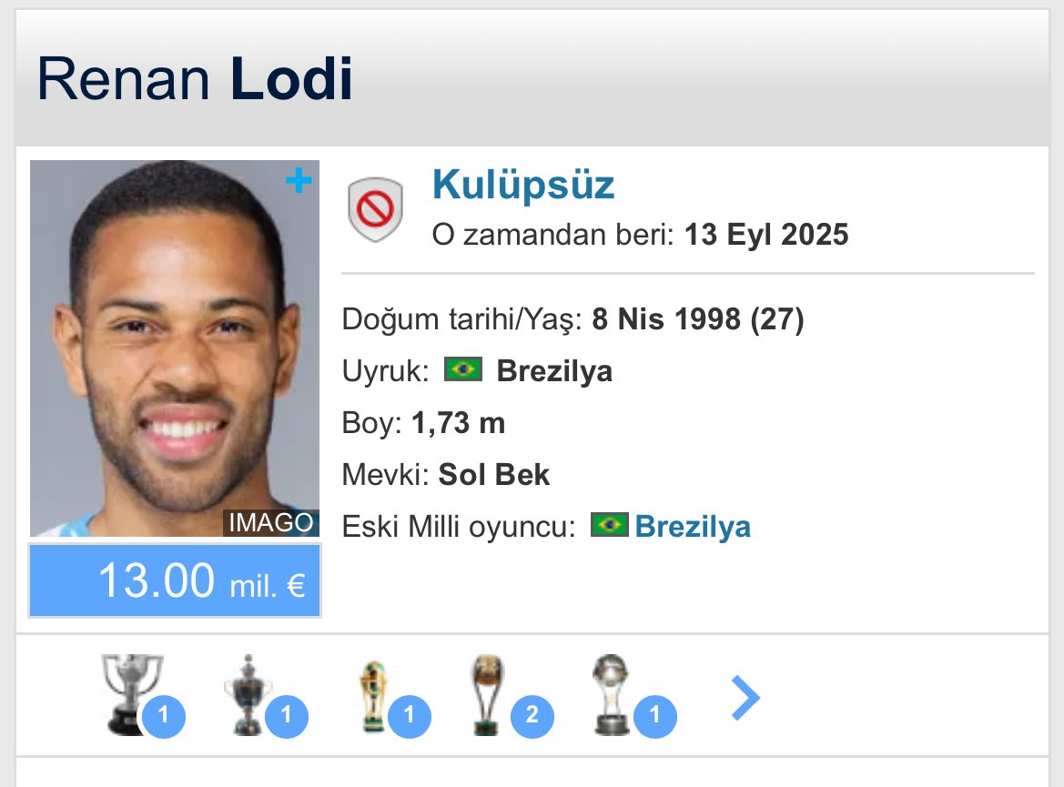 Eğer Jayden ayrılmak istiyorsa yerine yapılacak transfer Pavlovic'ten başkası olmamalı. Sol Bek Transferi için de A. Brown'dan çıkılacaksa hemen yarın Renan Lodi'yi getirip sözleşme imzalatıp takımla antremanlara çıkartın. <a href="/Fenerbahce/">Fenerbahçe SK</a>