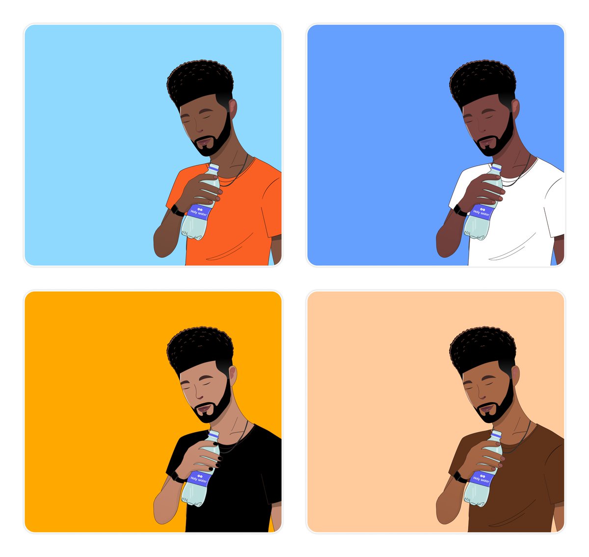 GM guys 🌅 
Happy new week 
Remember to drink enough water today, stay refreshed &amp; blessed ✨

#DWChallenge