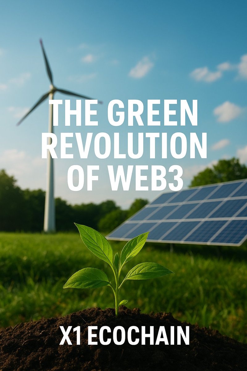 FreeMan4038's tweet image. “This isn’t just blockchain — it’s the Green Revolution of Web3. @X1_EcoChain: low power, instant finality, planet-first. 🌍⚡ #X1EcoChain #GreenBlockchain”

Energetic“Green, fast, real. X1 EcoChain runs on just 3 watts/hour, delivers sub-cent fees, and makes Web3 sustainable