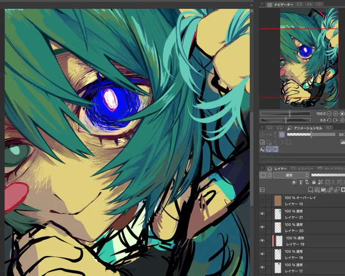 キメラwip #初音ミク