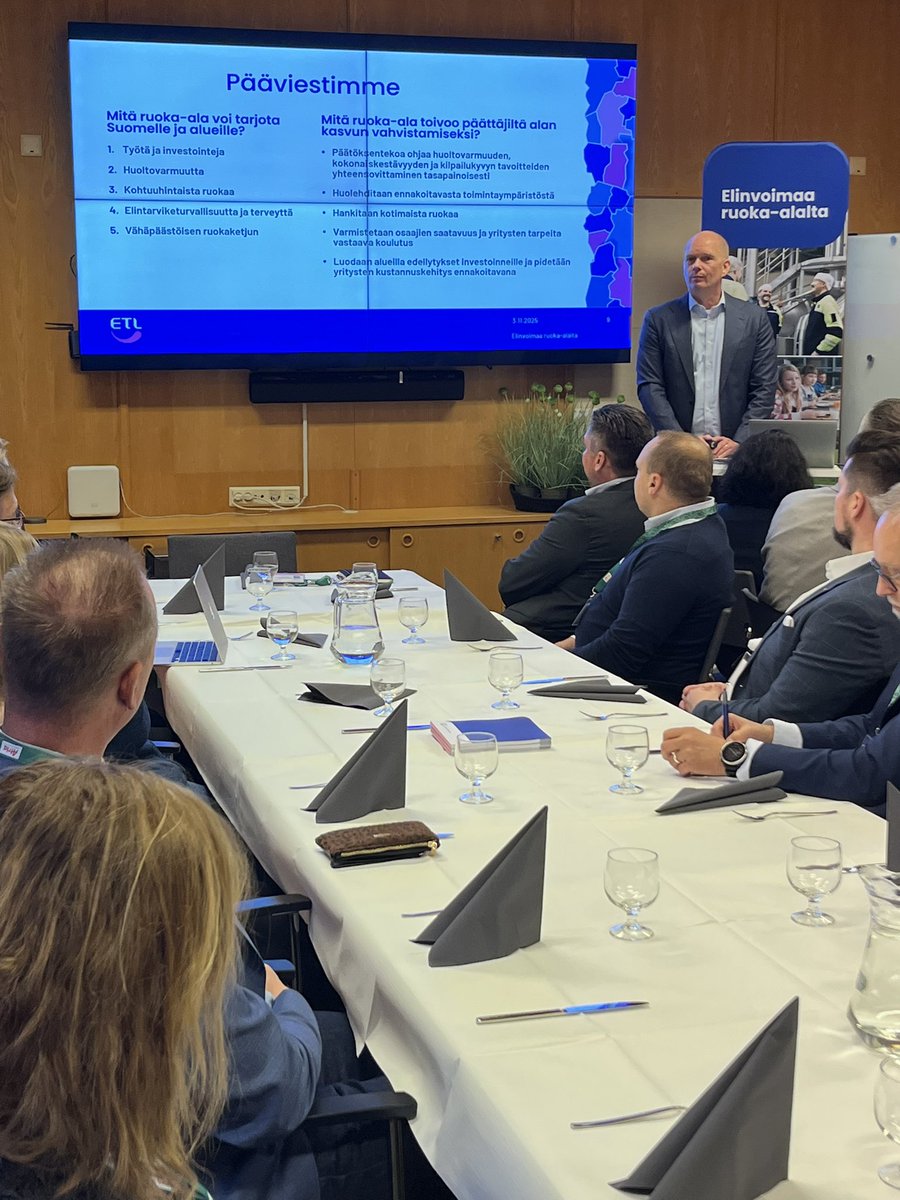 Meidän pitää olla huolissaan siitä,  että liian harva nuori syö kouluruokaa sanoo <a href="/MikkoKakela/">Mikko Käkelä</a> Kouluruoka on enemmän kuin ravintoaineiden tankkausta. Sen järjestämisessä nuoria on myös kuunneltava. Veroeuroilla pitäisi hankkia kotimaisia raaka-aineita  #elinvoimaa <a href="/ETL_fi/">ETL</a>