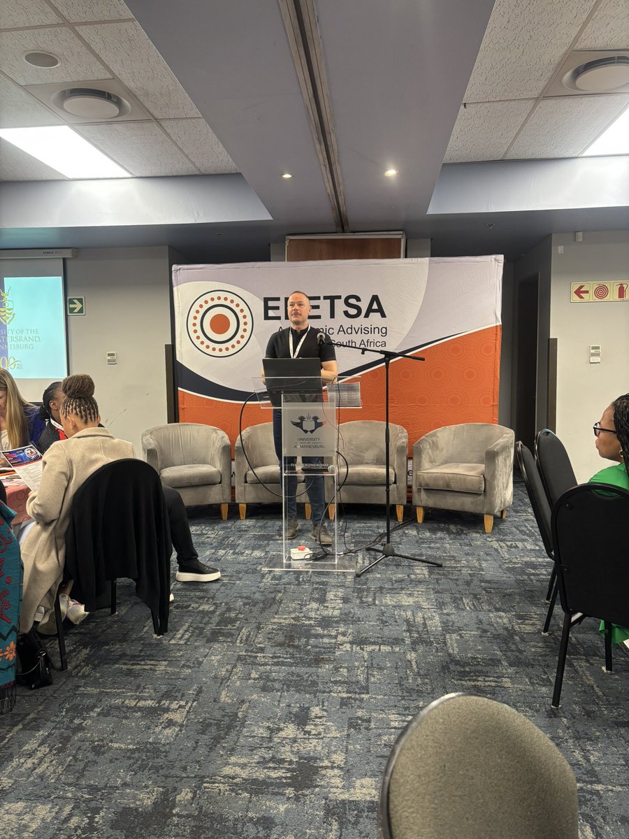 EletsaA's tweet photo. Our first keynote address for the day by Prof Danie De Klerk on

Designing the Future of Student Success: From Collaboration to Collective Impact https://t.co/hItE6M2d18