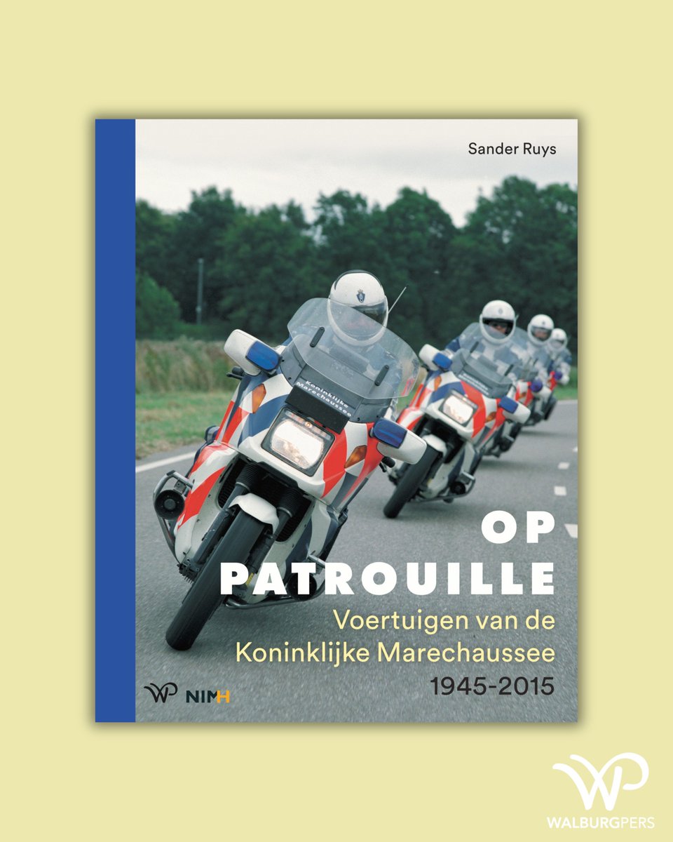 Binnenkort bij Walburg Pers: 𝙊𝙥 𝙥𝙖𝙩𝙧𝙤𝙪𝙞𝙡𝙡𝙚 door Sander Ruys over de voertuigen van de Koninklijke Marechaussee, 1945-2015.

walburgpers.nl/nl/book/978946…