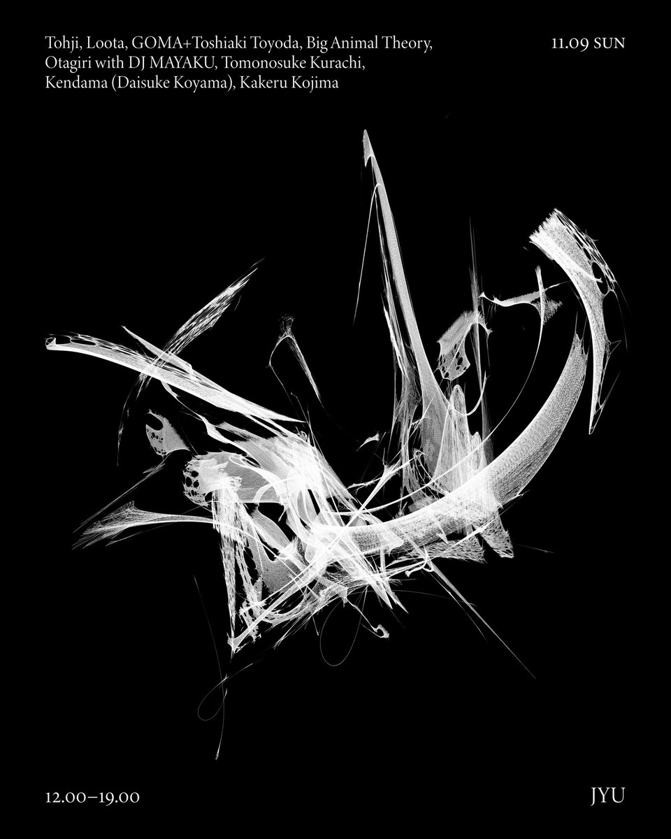 【11/9】パフォーマンスアーティスト

・開場時間　12:00-19:00
・会場　北の丸公園第一駐車場（科学技術館駐車場内)

Tohji , Loota ,GOMA + 豊田利晃 , Big Animal Theory  , Otagiri with DJ MAYAKU , 倉知朋之介 , けん玉(小山大輔) , 小島翔 

🎫artsticker.app/events/101444