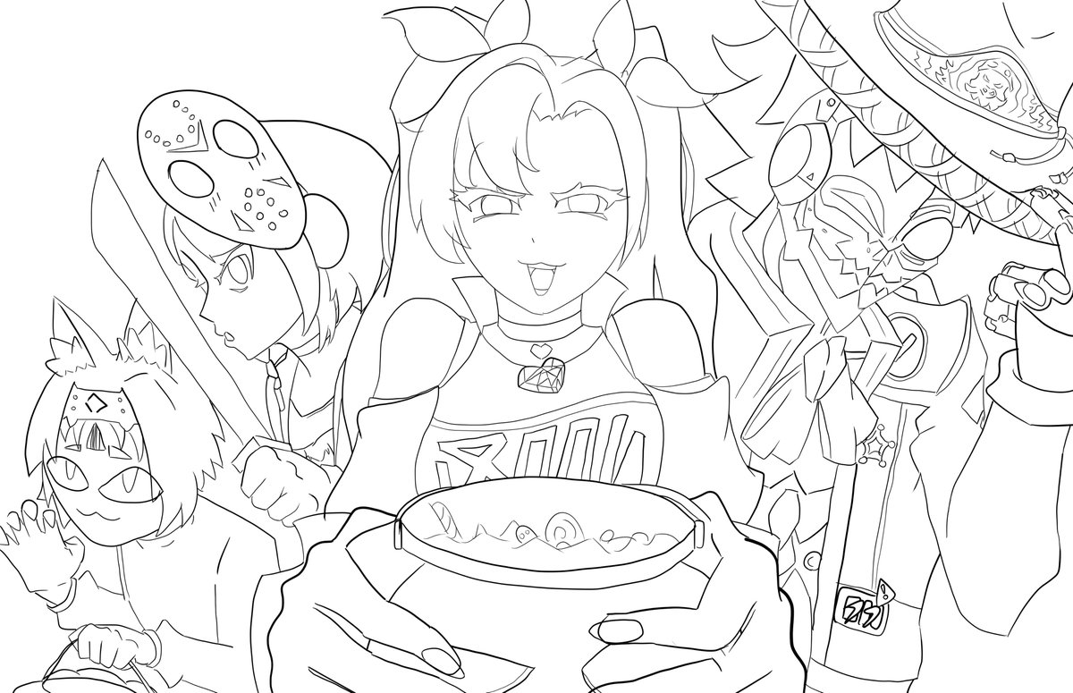 J_zero_moon's tweet photo. Dulce o truco
#zzzero #ZenlessZoneZero #fanart #Halloween #DiaDeMuertos https://t.co/lQlVnW3NFh