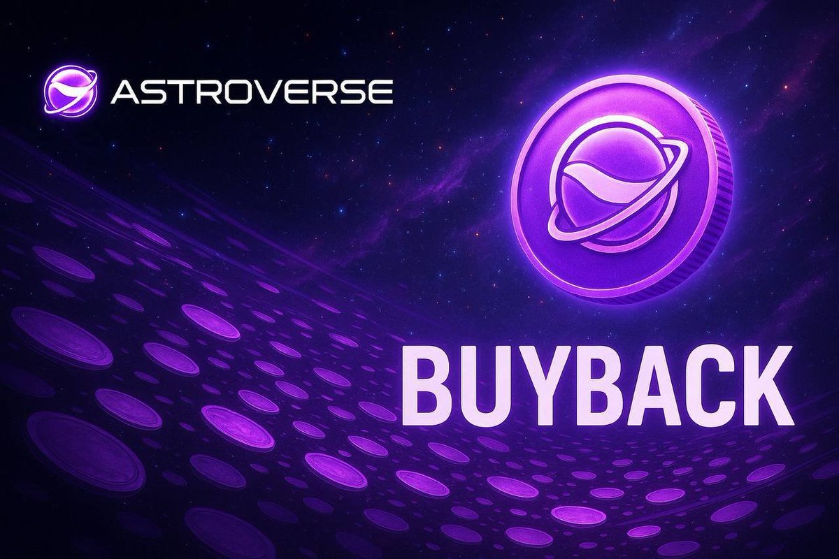 👀Buyback Announcement: In the depths of the AstroVerse 🔮 Strong Hands Rise!!!
#AstroVerse $ASTRO