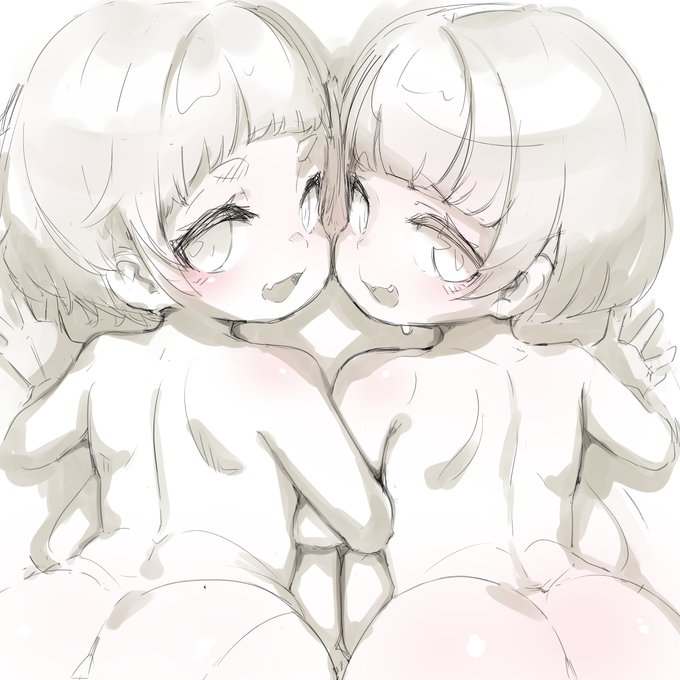 ぷりケツで誘ってくるうちのコ描いてます 