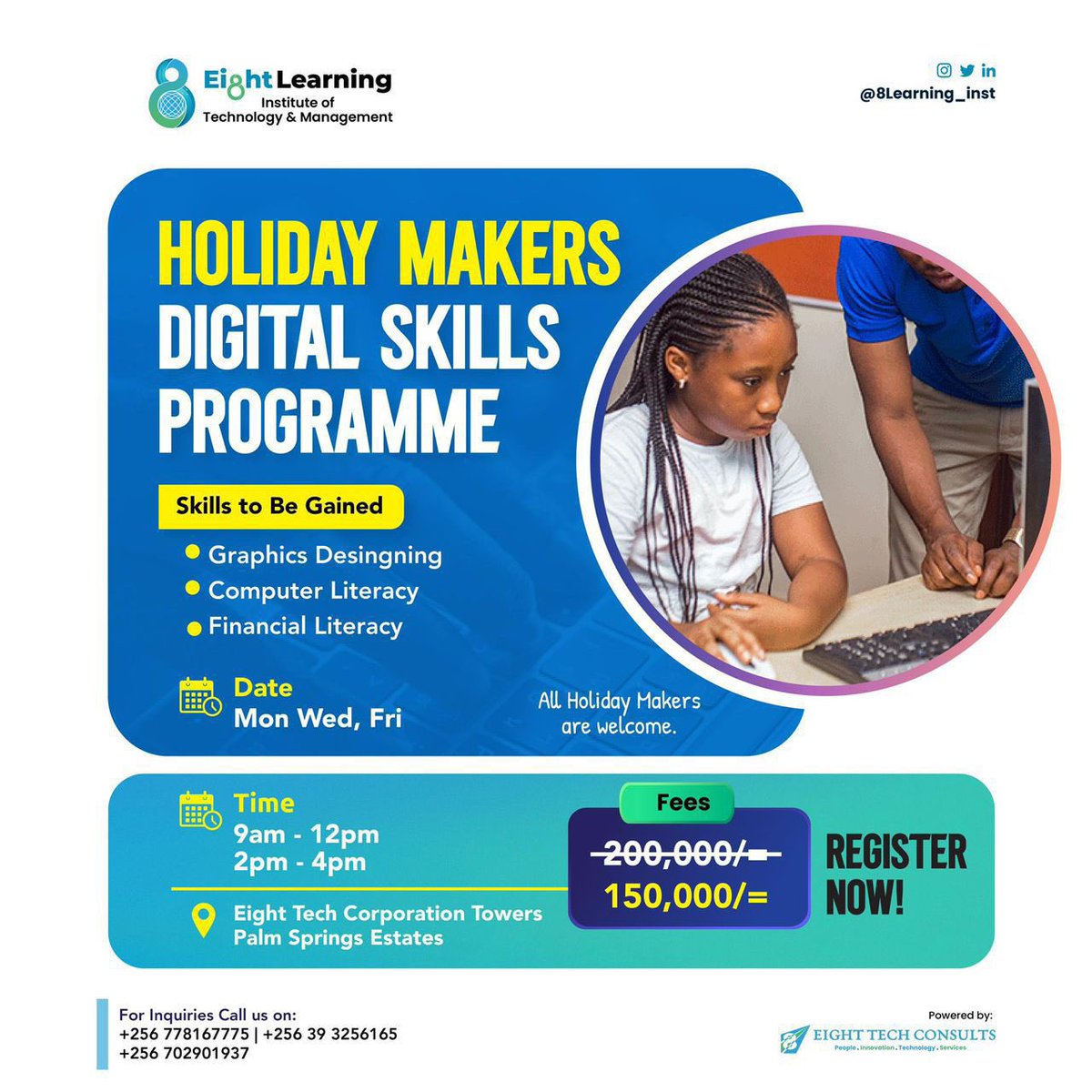 Eight Learning Institute of Technology & Mgt tweet media