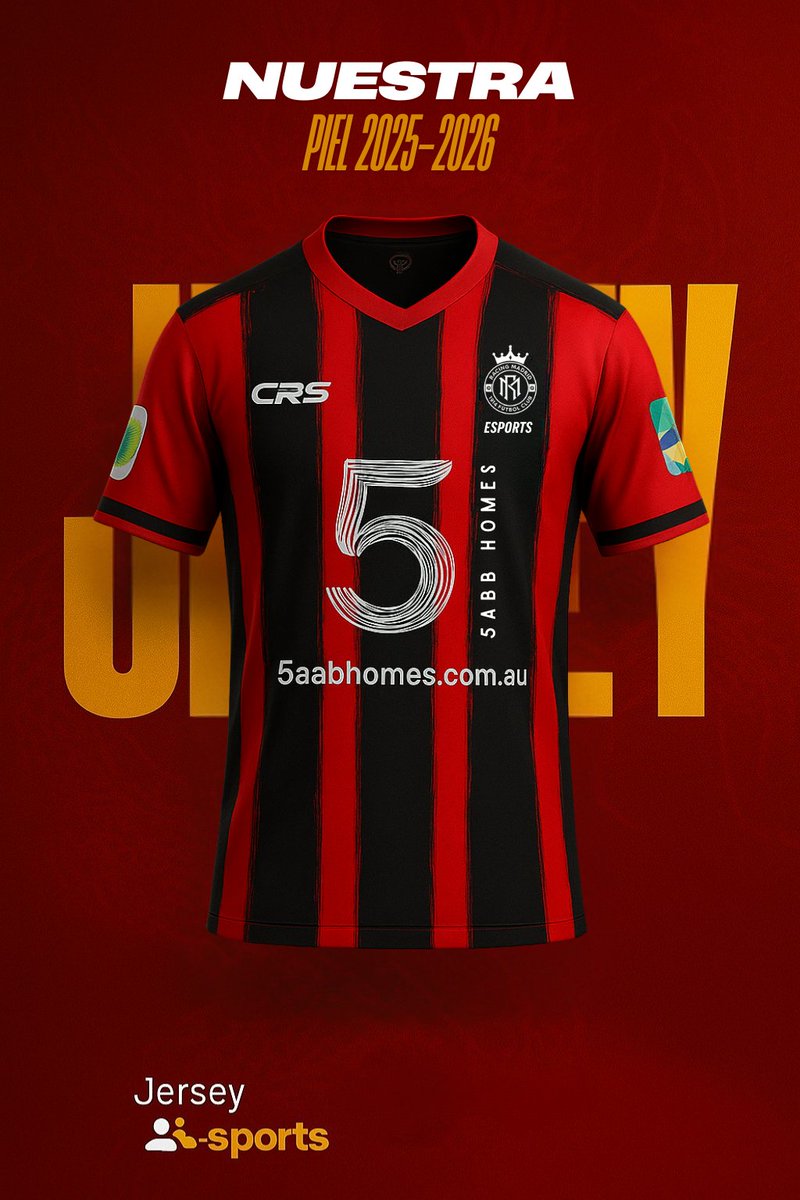 🔥 Presentamos nuestra camiseta que nos acompañará en la temporada 25/26. 
¿A que es preciosa? 

Dale a "Me gusta" si te gustaría tenerla en tu colección.

#camiseta #camisetaoficial #rossonero #roho #racingmadrid #madrid #españa #fc26 #fc #eafc #fc26proclubs #proclub #clubs