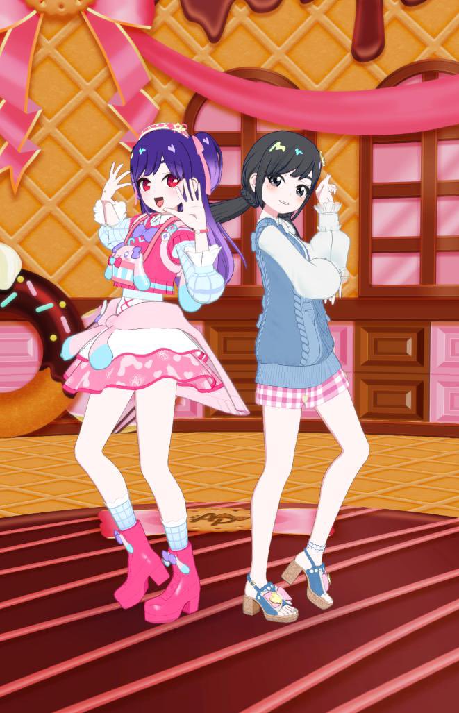 #おとうふ家のアルバム 
#おとうふ家が呼んでみた
 
ほしさん（<a href="/s_h_o_w_t_i_m_/">ほし</a> ）宅のバース外showさんをお呼びしました‼️
ロマチ顔×ゆうがボイス×さわやかナナメ がお揃いで最強に可愛い🫶💕

かさねの服装的に、テーマパークで偶然会ったような感じでしょうかね……👀⁉️