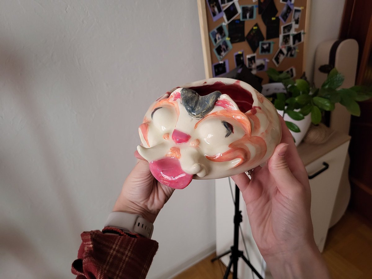 Пополнение в коллекции упоротых тигоров, <a href="/eto_ne_nashe/">девочка-чебупай</a> слепила нам в подарок на свадьбу 💘🐯