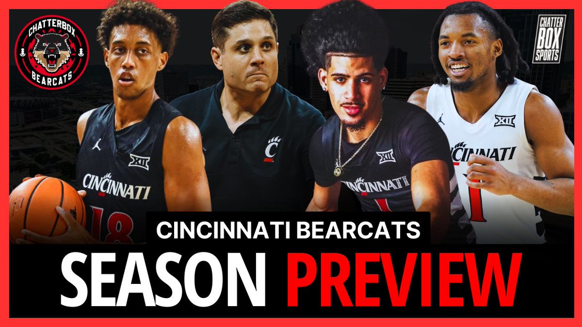 NEW episode of Chatterbox Bearcats! A season preview of Cincinnati basketball from <a href="/CharlieWalterTV/">Charlie Walter</a>, <a href="/NickNiehaus_/">Nick Niehaus</a> and <a href="/bearcatbunch/">The Bearcat Bunch</a>!

📺: youtube.com/watch?v=hvcu_b…
🎧: podcasts.apple.com/us/podcast/cat…