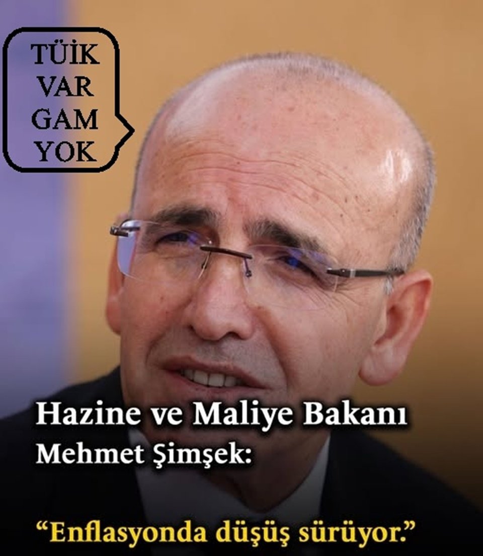 ankiscimeclisi's tweet photo. IMF memuru Mehmet Şimşek ve yalancı TÜİK rakamları oyuncağa çevirmeye devam ediyor...
TÜİK'in yüzde 32,7 olduğunu iddia ettiği yıllık enflasyonu ENAG yüzde 60 olarak hesapladı!
Sahte rakamlarla açıklanan enflasyon, daha Ekim ayında, asgari ücrete yapılan yüzde 30 zammı geçti.+ https://t.co/QGsfzo4CXs