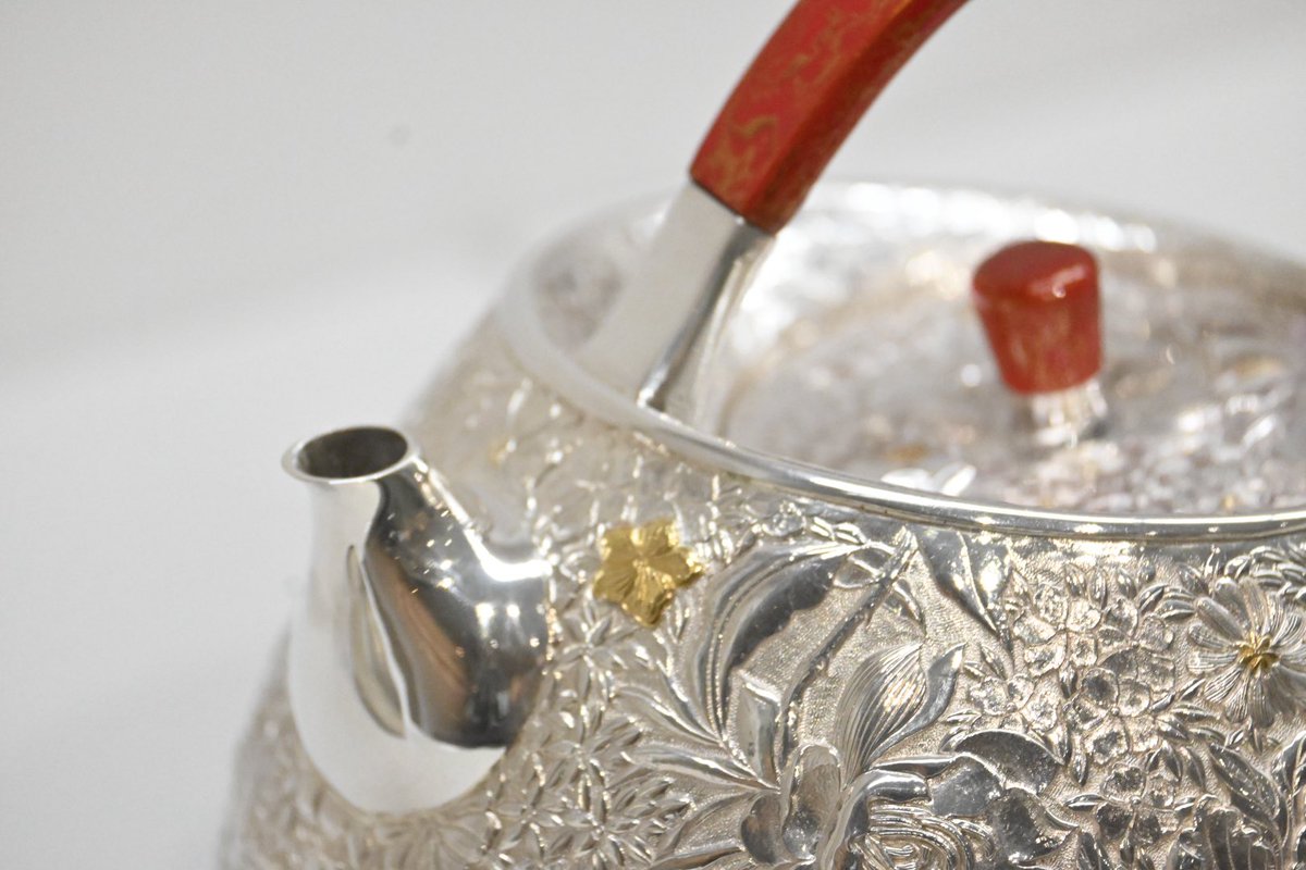 中国 白銅 唐草神獣文 爵 C R6526E 中国 白銅 唐草神獣文 爵 C R6526E