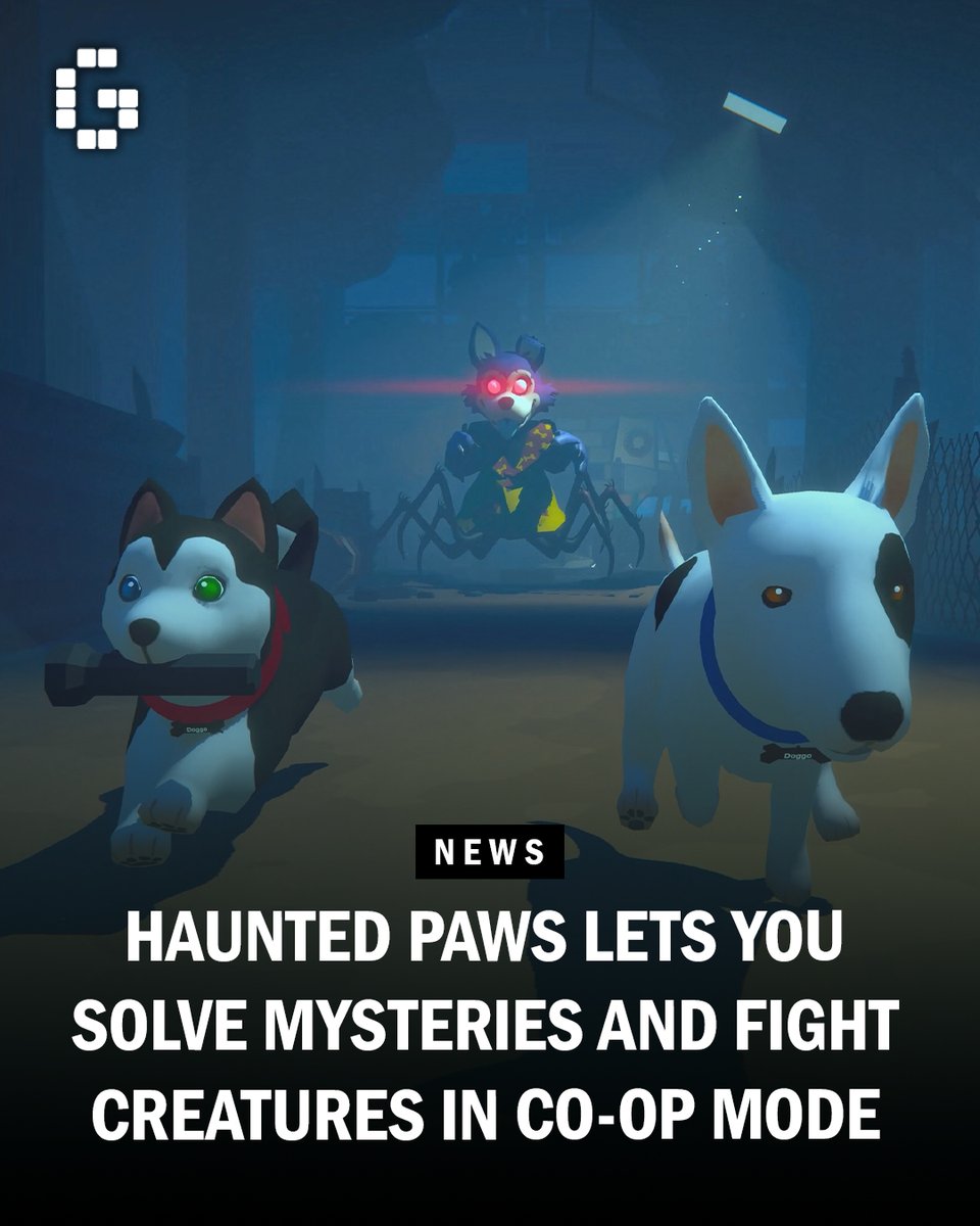 GamerBraves's tweet image. Grab a friend and play as adorable puppies in Haunted Paws! 🐶 

They have a free Steam Playtest from Oct 31–Nov 7😲

Read the full article below👇
gamerbraves.com/haunted-paws-c…

#HauntedPaws #HalloweenGames #CoOpGaming
