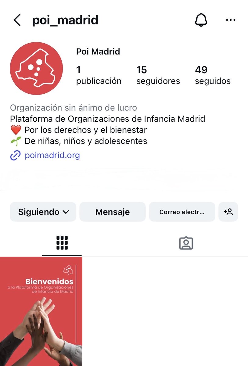 ¡Lanzamos nuevo canal en Instagram!
Ahora puedes seguirnos también en instagram.com/poi_madrid/

¿No quieres perderte nada?
🆕 Hemos renovado nuestra web poimadrid.org
💡Recuerda que también estamos en Facebook y LinkedIn