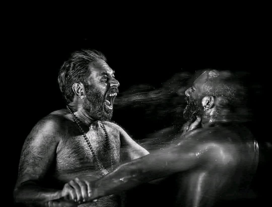 SANJEEV0053's tweet photo. "He is an anomaly. The rest will have to wait until he falls off a little bit.” 

#Bramayugam #Mammootty #TheGreatestOfAllTime https://t.co/KuxO6NGl9R