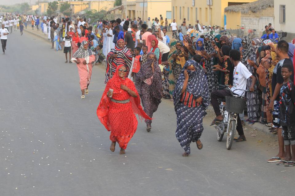 GhideonMusa's tweet photo. #Eritrea World Olympics Day observed at national level

World Olympics Day was observed at the national level in Akordet on 1 November. The event was attended by senior Government and PFDJ officials, as well as heads of national and regional sports federations. 
📷 Ghebretnsae Damr
