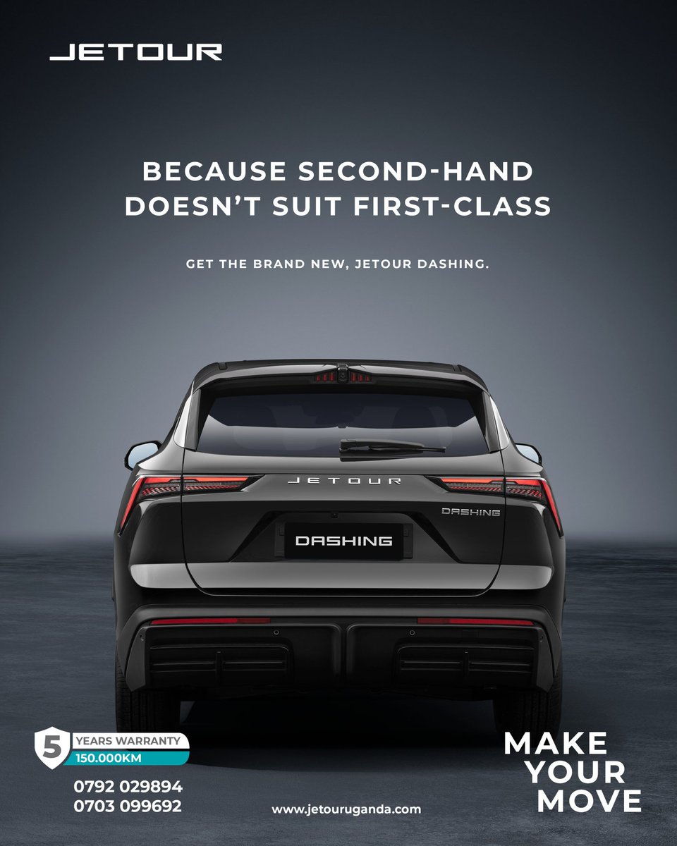 Second-hand shouldn’t be your first option when first-class is within reach. 

Go new, go Jetour style, comfort and class made affordable.

👉 Register here: forms.gle/nZ1WX9zCKRyN2E…

#MakeYourMove | #DriveYourFuture