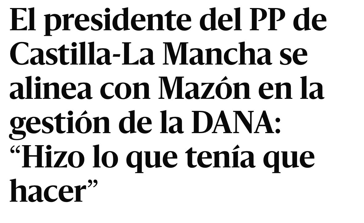 Ha dimitido Mazón. Lo hace tarde y lo hace mal. Una ligera autocrítica reconociendo hoy los errores que <a href="/paconunez_/">Paco Núñez</a> definió como ejemplar: “hizo lo que tenía que hacer”, es decir quedarse en el restaurante.

Hoy volverá a decir “ Mazón ha hecho lo que tenía que hacer”, a toro