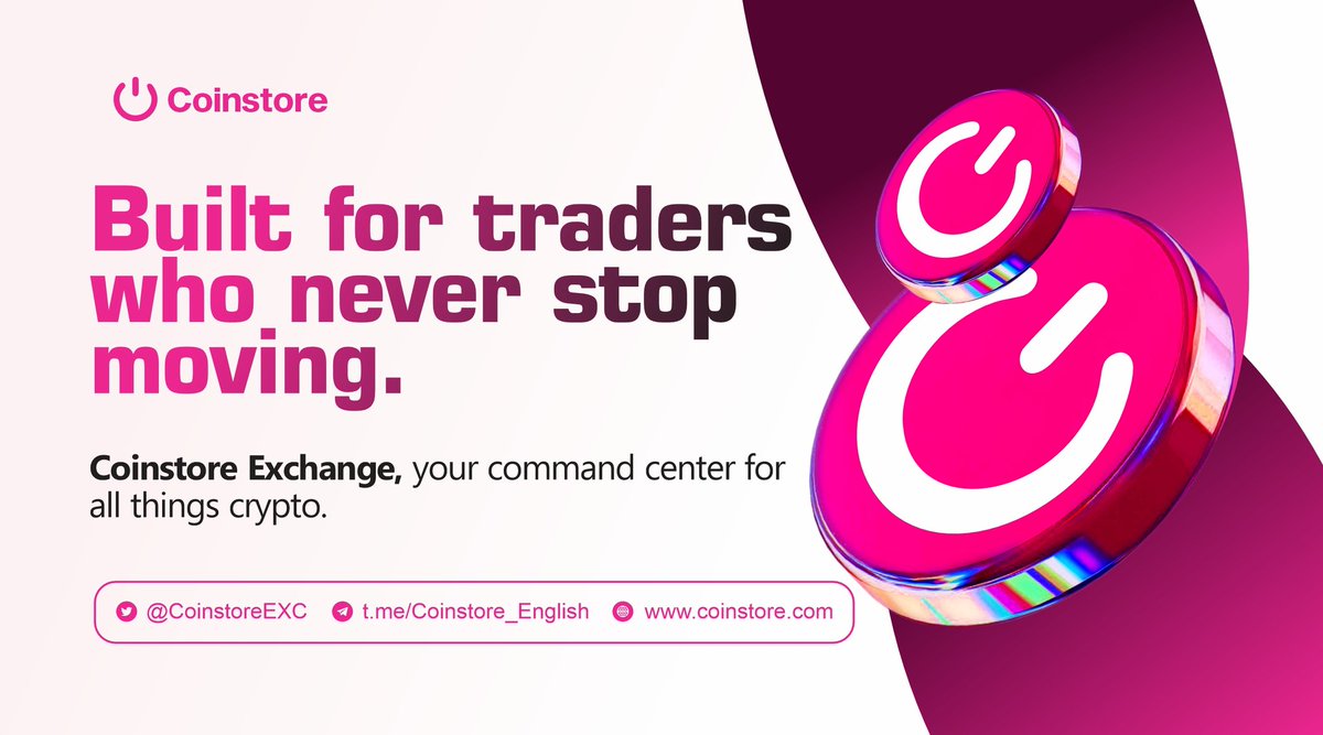 lucaswealthz's tweet photo. Storing your crypto just got smarter 🔥 @CoinstoreExc Earn helps you grow your assets passively — no trading stress, no guesswork
Relax while your assets work for you.

Start earning now 👉 https://t.co/nzOrKQw2EO

#Coinstore #Crypto #CoinstoreExc https://t.co/nGnv9wolWU