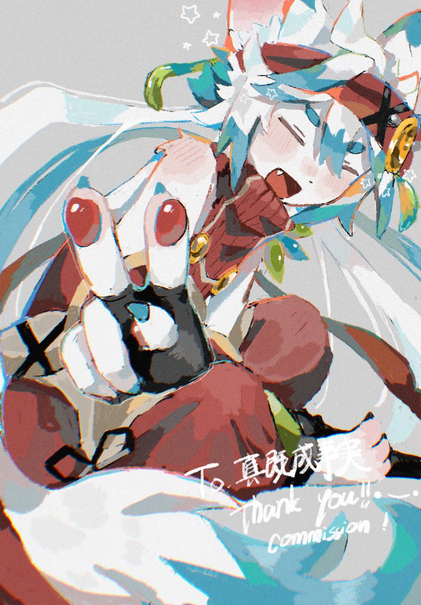 wavekirio's tweet image. ✌️虎牙
🎨一緒