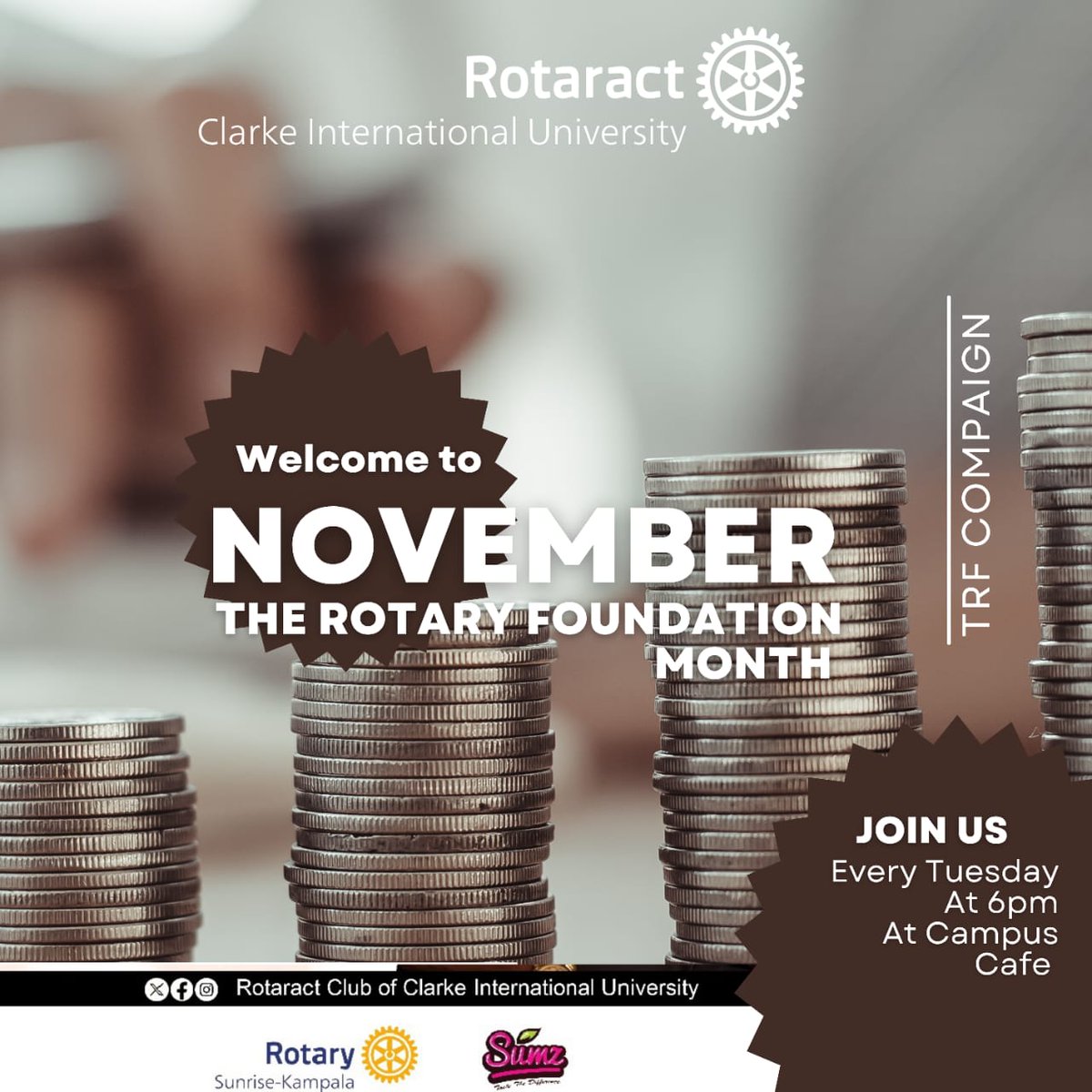 Rotaract Clarke International University (Basawo) tweet media