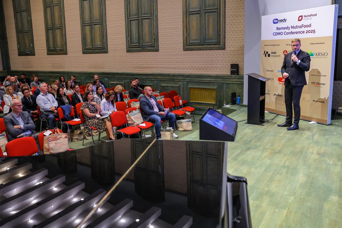 sabinsa's tweet image. We had an amazing time at the #RemedyNutraFood CDMO Conference 2025, held in Poland on 9 October! As Gold Sponsor, #Sabinsa joined industry leaders to discuss innovation, sustainability &amp;amp; the future of nutraceuticals. Grateful for all the inspiring conversations! #Nutraceuticals