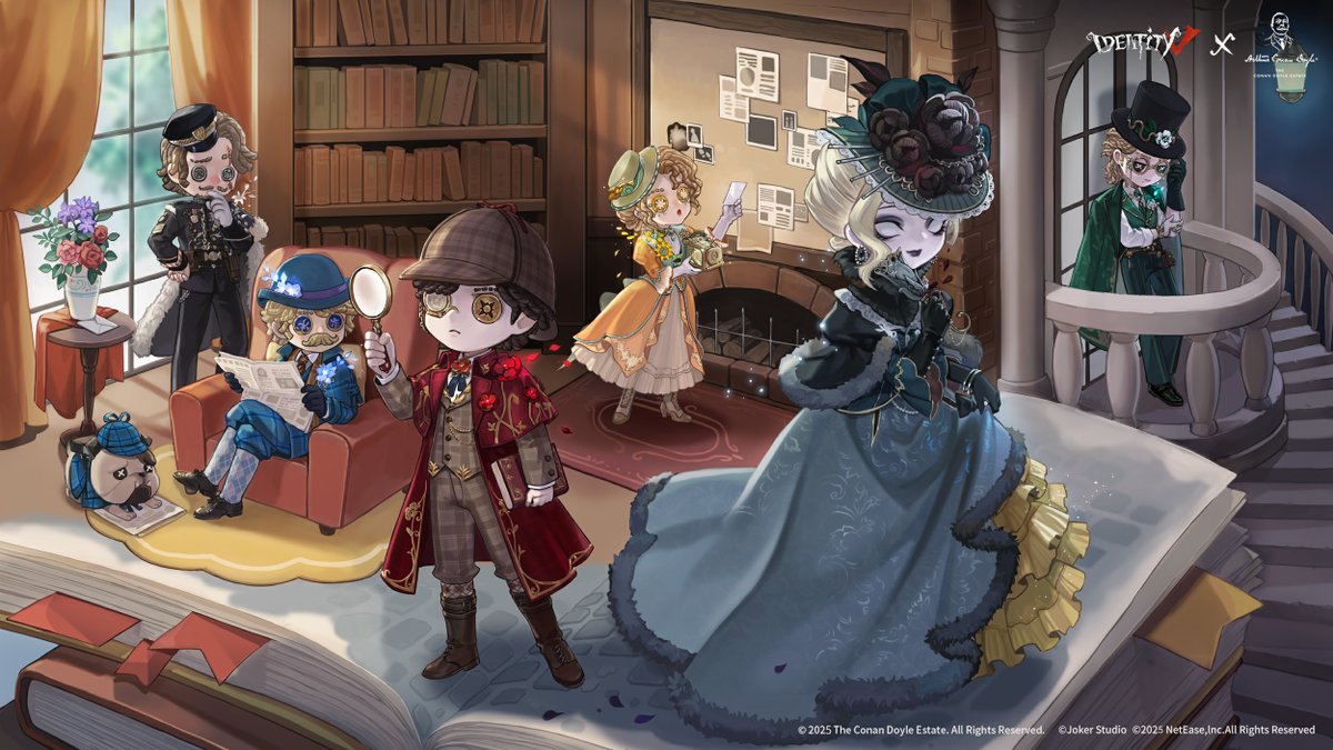 Dear Visitors, 3 DAYS until Identity V × Conan Doyle Estate