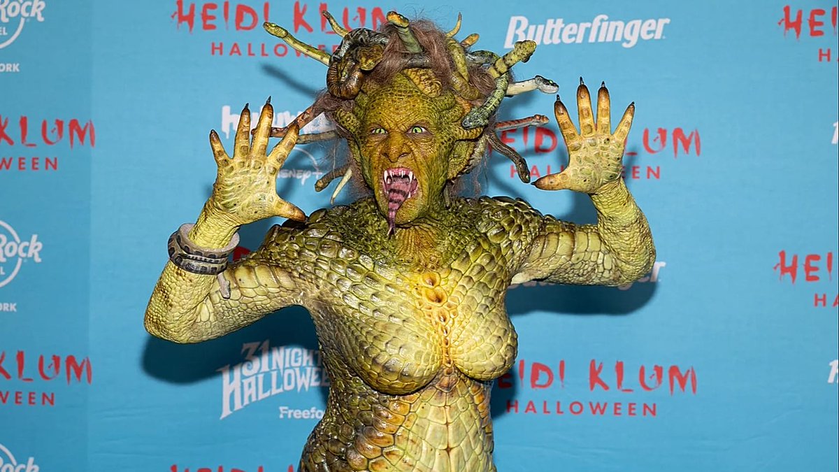 micka86's tweet image. Could've had Heidi Klum as the face of their restaurant, being called Medusa #MKR