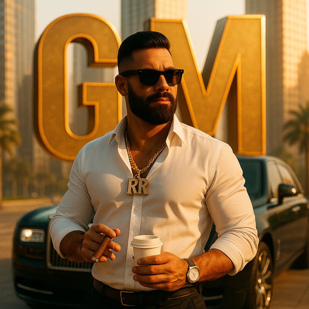 Richie_Rich2025's tweet image. GM $RR fam ☀️
We don’t just wake up, we log in to win. Every new day is another chance to level up, earn our
stripes, and prove that we’re here for more than just memes.
Keep that player energy alive, the Don never sleeps 👑