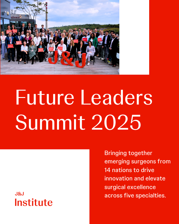 JNJMedTech's tweet image. How do we prepare the next generation of surgical innovators? Through education, mentorship, and purpose!

At the Future Leaders Summit, #JNJInstitute united surgeons from 14 countries to exchange insights, innovation, and resilience, empowering early-career surgeons through…