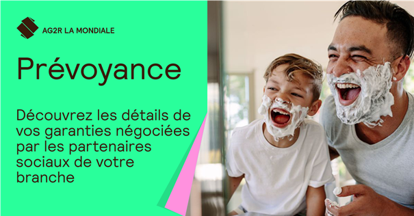 ✅Saviez-vous que pour faire face aux difficultés de la vie, notre partenaire <a href="/AG2RLAMONDIALE/">AG2R LA MONDIALE</a>  vous accompagne si vous n’êtes plus capable de travailler ?

Retrouvez le détail de vos garanties prévoyance sur la page dédiée à votre CCN : ag2rlamondiale.fr/conventions-co…