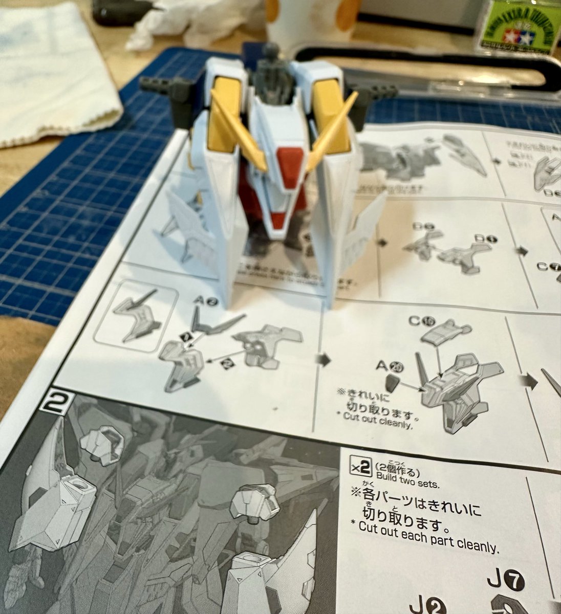 yokoburu's tweet image. 4年寝かせてたコイツ作ってる