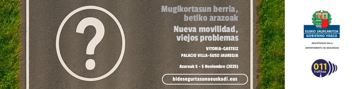 🚦El 5/11,@trafico_eus organiza en Vitoria la jornada “Nueva Movilidad, Viejos Problemas”.
🗣️ <a href="/yagodiazpi/">yago diaz pineda</a>, DG de la @AECarretera, participa con la ponencia “La carretera segura, verde y conectada”.
👇event.meetmaps.com/42321559927446…
#SeguridadVial #MovilidadSostenible