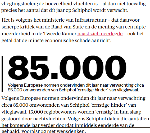 Matthijs85's tweet image. VVD-BBB laten Schiphol precies zoveel vliegen als ze zelf al wilden 🙄 parool.nl/amsterdam/vana…

Dit schoffeert de Kamermeerderheid die hier keihard tegenstemde!😡
en overschrijdt normen vliegherrie: 85.000 mensen in 'ernstige hinder'

Laat de nieuwe Kamer dit terugfluiten! 💪