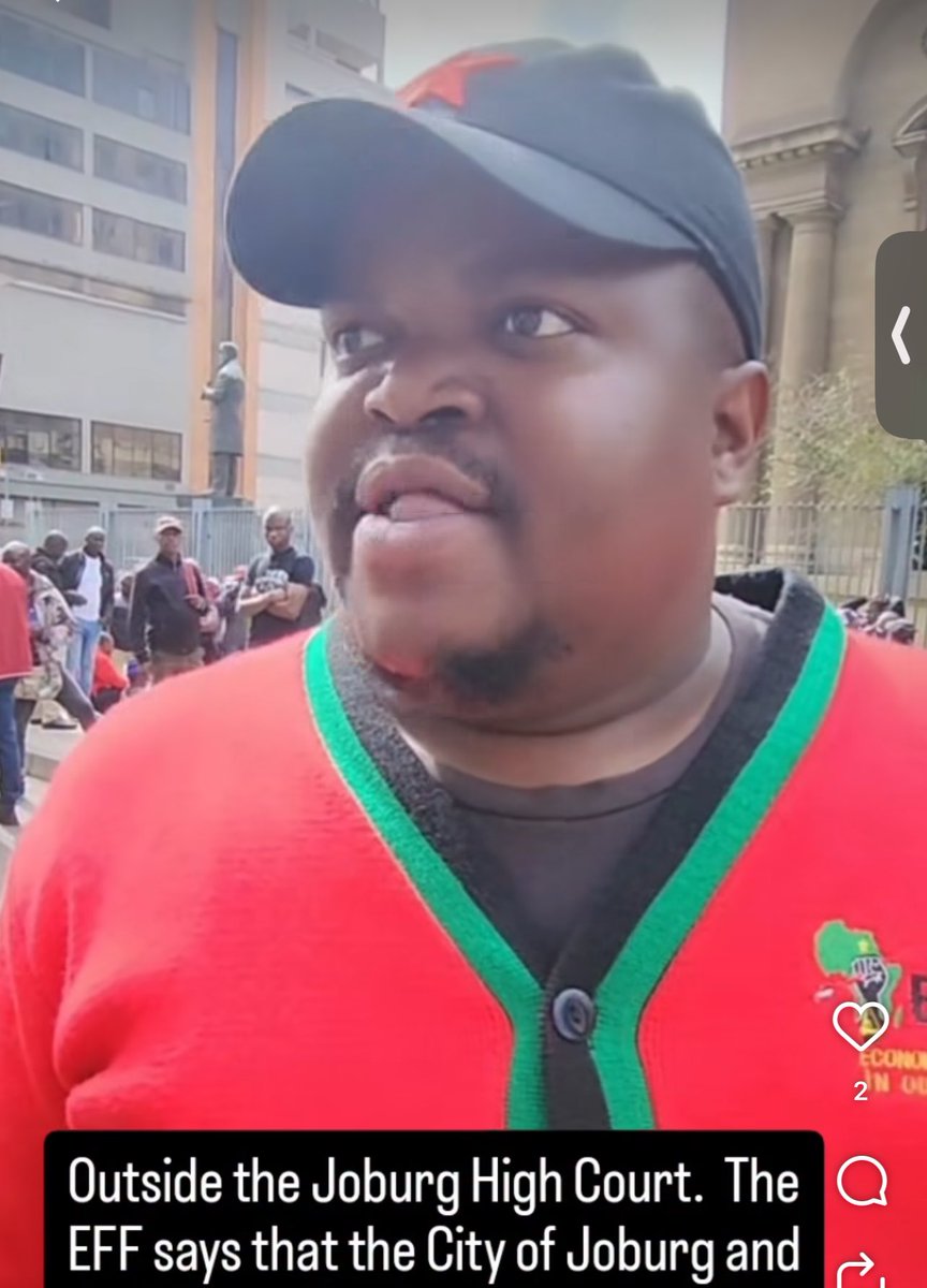 They went to court to protect illegal immigrants and illegal business. When ActionSA question them about their loyalty , they try to decampain them with their funders they declared but the EFF never declared any funders. See your life.