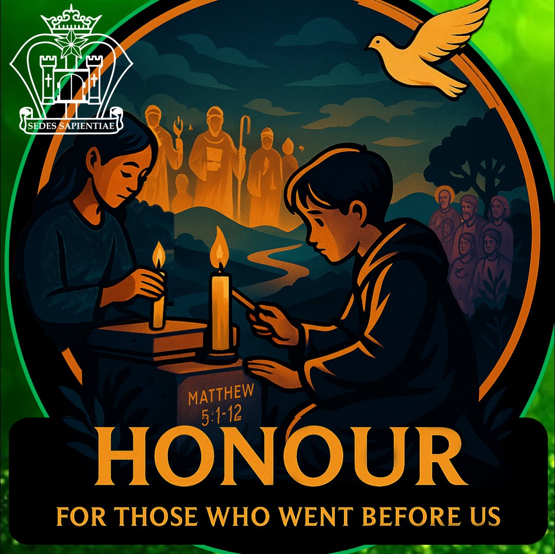 We honour and remember those who have gone before us through, every student has the chance to light a candle 🕯️ in our memorial garden &amp; pray for loved ones we have lost. 💐 Together, we honour their memory with faith, love, and gratitude. 💖 #StMarysAstley #Honour #Remembrance
