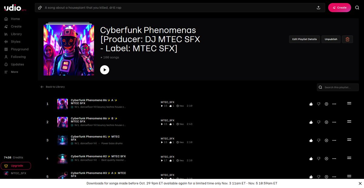 aiMusicCHARTS (Λ) tweet media
