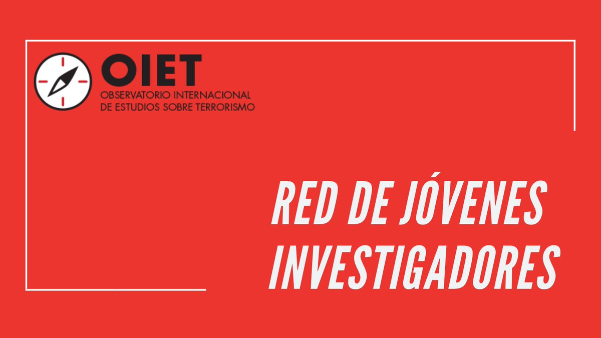 ¿Interesado en publicar en la Red de Jóvenes Investigadores?

Es una iniciativa que busca incentivar a jóvenes interesados en el estudio del terrorismo y asuntos relacionados.

¡Escríbenos!

observatorioterrorismo.com/red-jovenes-in…