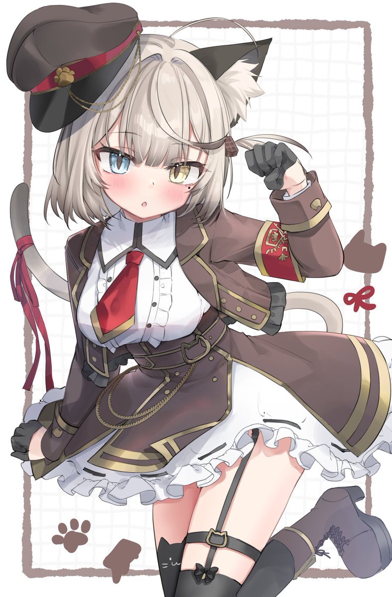 同好会かと思ったら同窓会だったww🐈🐈‍⬛
 #三連休はフォロワーが増えるらしいケモ耳同窓会 