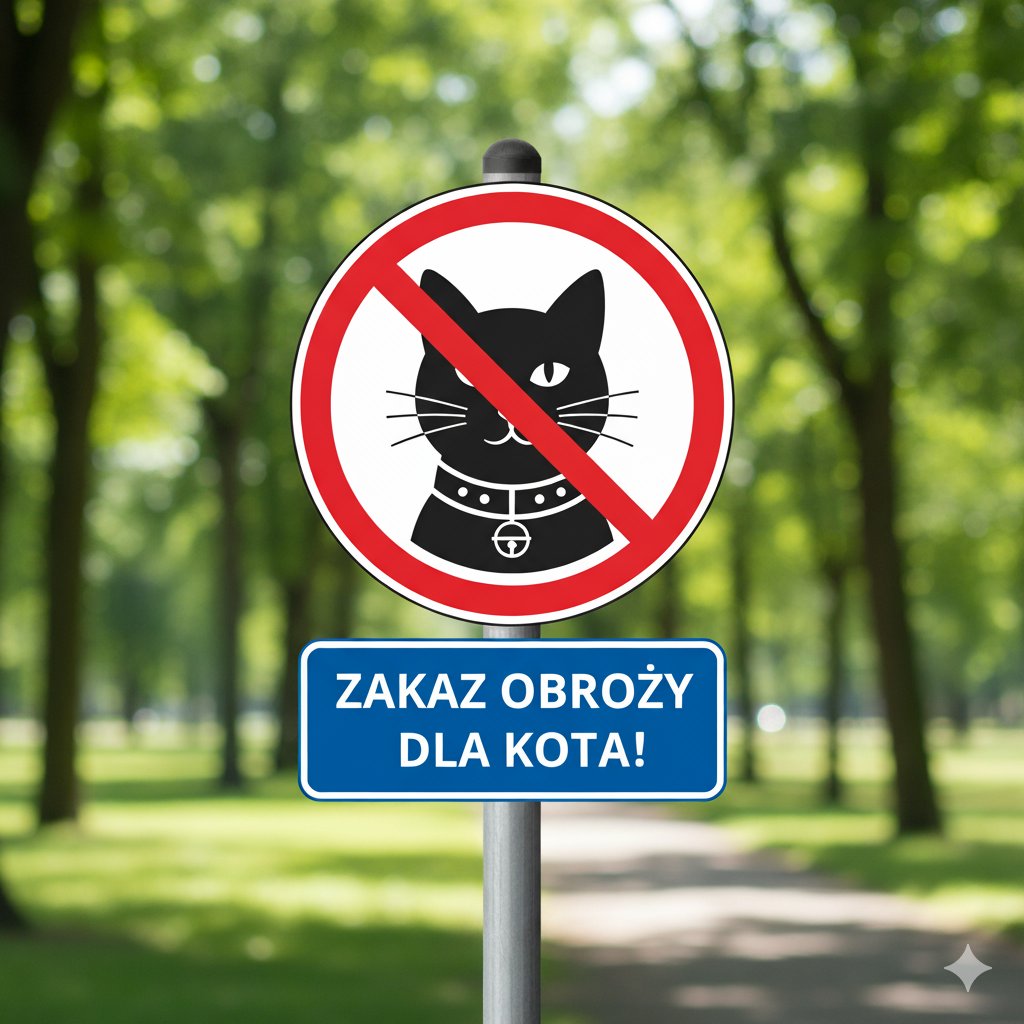 Koty NIE powinny nosić obroży. To zagrożenie.

Obroże mogą:
- Zahaczyć się o gałęzie, klamki, barierki → ryzyko uduszenia. 
- Ranić skórę i wycierać futro.
- Powodować stres i utrudniać naturalne ruchy.
- W przypadku dzwoneczków – zaburzać słuch i dezorientować kota.