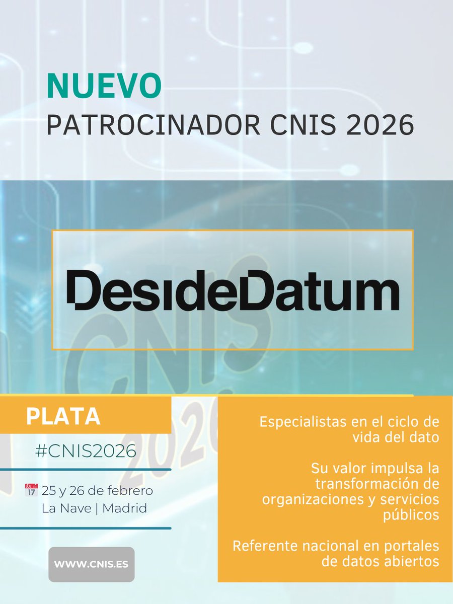 Congreso CNIS tweet media