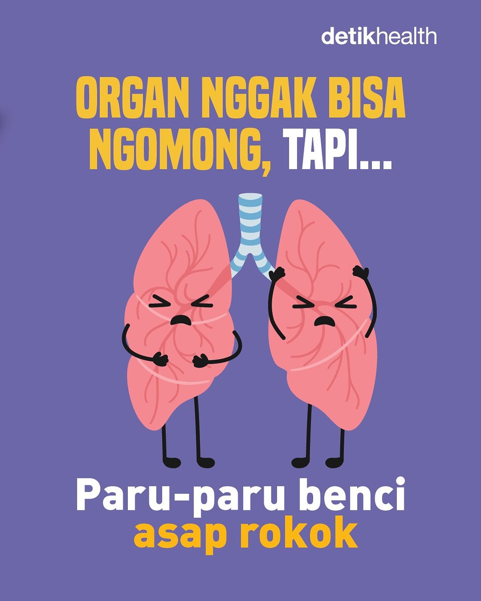 detikHealth's tweet photo. Kalau kamu nggak peka, nanti malah jadi penyakit di tubuh kamu. Yuk lebih peka!
#funfact #faktakesehatan #organtubuh #infosehat #detikhealth https://t.co/tUe1uANlxk